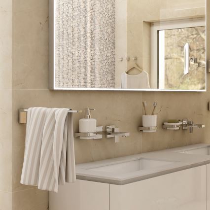 NIMCO MA 29097-26 - Handdoekhouder voor aan de muur MAYA 37 cm glanzend chroom