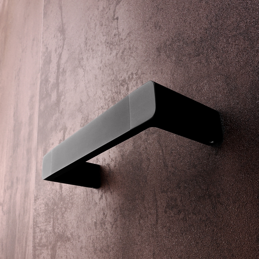 NIMCO MAC 29035-90 - Handdoekhouder voor aan de muur MAYA 36 cm mat zwart