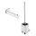 NIMCO NK set-94KN-26 - Wandgemonteerde toiletborstel en toiletrolhouder NIKAU wit/glanzend chroom