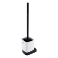 NIMCO NKC 30094KN-90 - Wandgemonteerde toiletborstel NIKAU wit/mat zwart