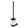NIMCO NKC 30094KN-90 - Wandgemonteerde toiletborstel NIKAU wit/mat zwart