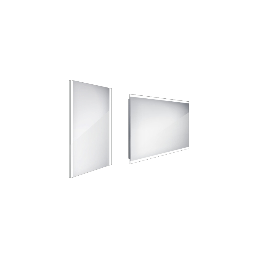NIMCO ZP 11000 - LED Badkamer spiegel met achterkantverlichting LED/18W/230V 6500K 60x40 cm IP44