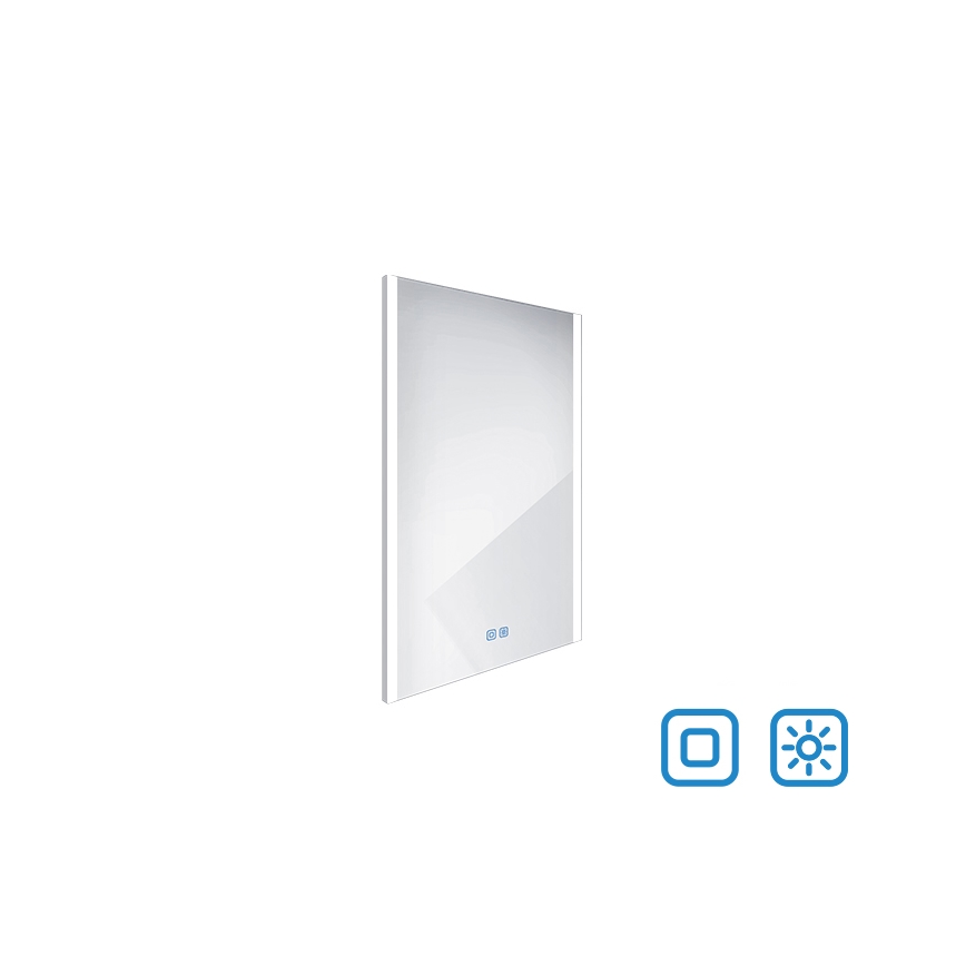 NIMCO ZP 11001VX - LED Badkamerspiegel met dimbare verlichting LED/21W/230V 3000-6500K 70x50 cm IP44