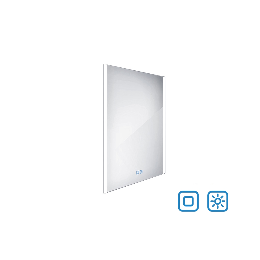 NIMCO ZP 11002VX - LED Badkamerspiegel met dimbare verlichting LED/24W/230V 3000-6500K 80x60 cm IP44