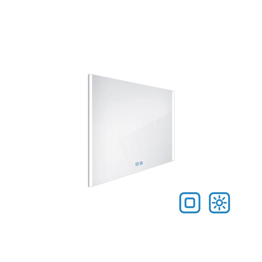 NIMCO ZP 11003VX - LED Badkamerspiegel met dimbare verlichting LED/21W/230V 3000-6500K 70x80 cm IP44