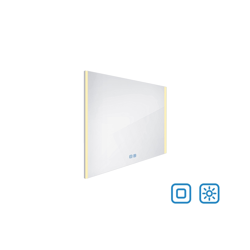 NIMCO ZP 11003VX - LED Badkamerspiegel met dimbare verlichting LED/21W/230V 3000-6500K 70x80 cm IP44