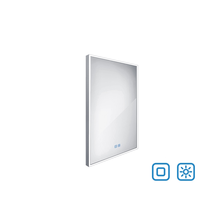 NIMCO ZP 13001VX - LED Badkamerspiegel met dimbare verlichting LED/35W/230V 3000-6500K 70x50 cm IP44