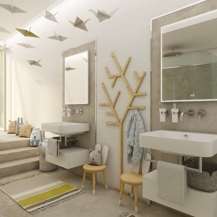 NIMCO ZP 13001VX - Dimbare achtergrondverlichte LED-badkamerspiegel LED/35W/230V 3000-6500K 70x50 cm IP44