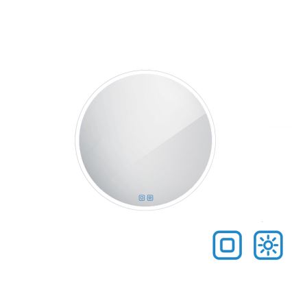 NIMCO ZP 26000RVX - LED Badkamerspiegel met dimbare verlichting LED/26W/230V 3000-6500K diameter 60 cm IP44