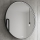 NIMCO ZPC 31002RVX-90 - LED Badkamerspiegel met dimbare verlichting LED/26W/230V 3000-6500K diameter 80 cm mat zwart IP44