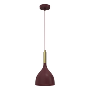 NOAK hanglamp met kabel 1xE27/15W/230V bordeaux