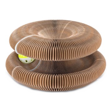 Nobleza - 3-in-1 krabpaal voor katten, bruin