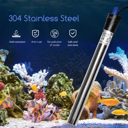 Nobleza - Aquariumverwarmer 100W RVS