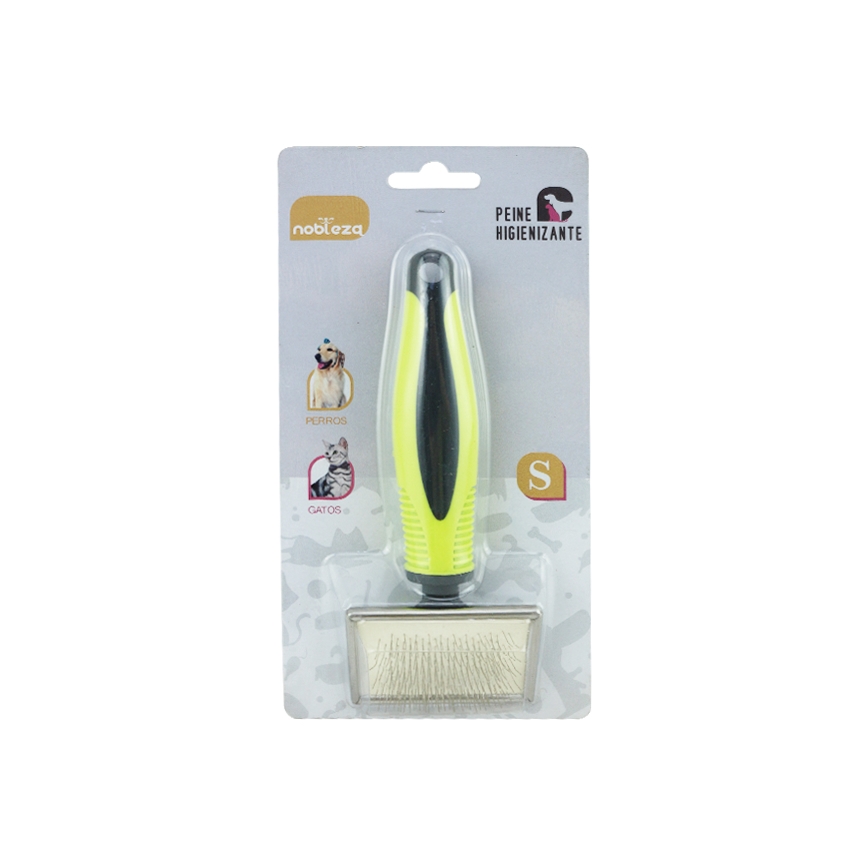 Nobleza - Kam voor honden groen 6,3 cm