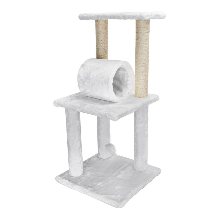 Nobleza - Krabpaal voor Katten wit/beige