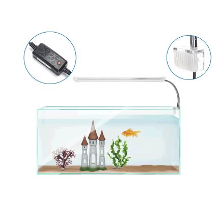 Nobleza - LED Aquariumverlichting LED/8W/230V IPX7 30 cm