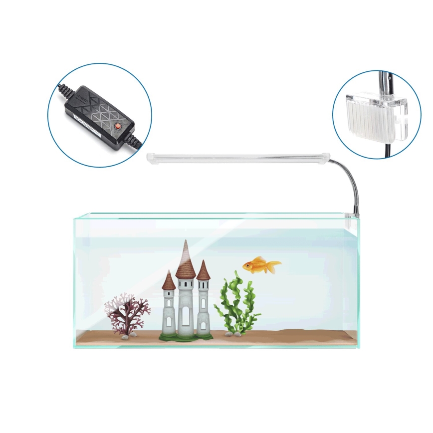 Nobleza - LED Aquariumverlichting LED/8W/230V IPX7 30 cm