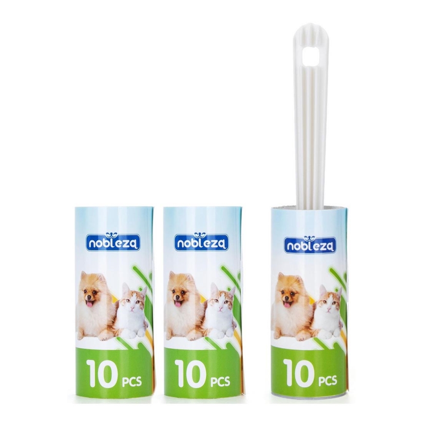 Nobleza - Reinigingsroller voor kleding + 2 nieuwe rollen