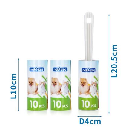 Nobleza - Reinigingsroller voor kleding + 2 nieuwe rollen