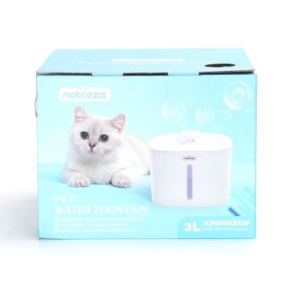 Nobleza - Water fontein voor katten 2l USB