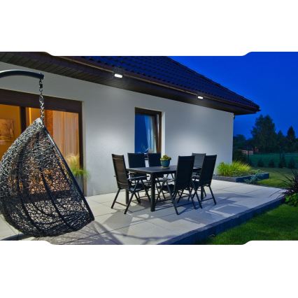 LED Zonne-spot met bewegings- en schemersensor NOCTIS LED/2W/1800 mAh 3,7V 6000K IP65