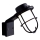 Nordlux - Badkamer wandlamp MARINA 1xG9/40W/230V IP44 zwart