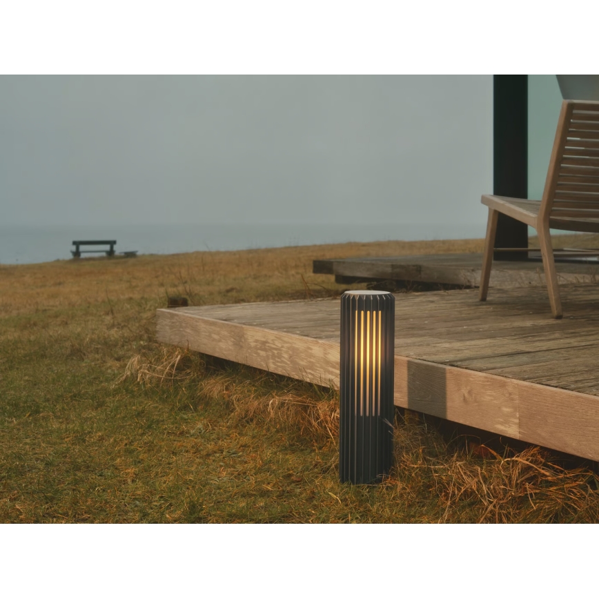 Nordlux - Buitenlamp ALUDRA 1xE27/15W/230V IP44 antraciet 45,4 cm