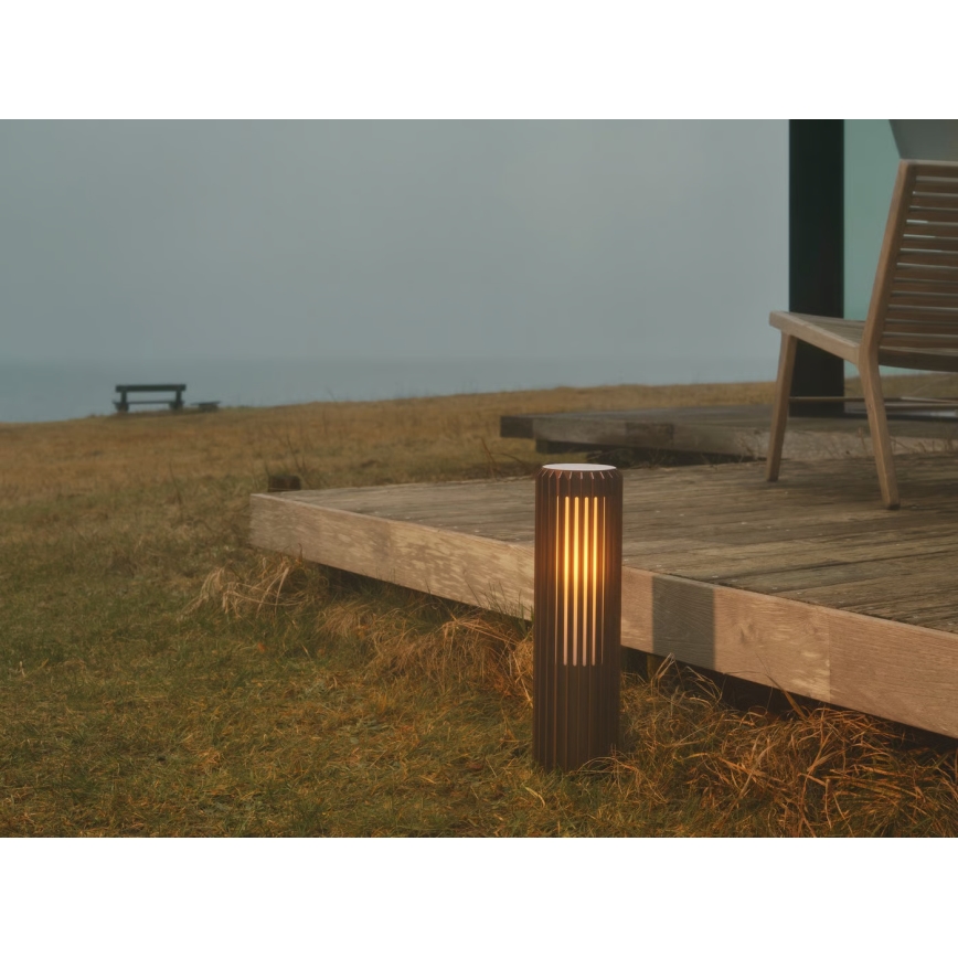 Nordlux - Buitenlamp ALUDRA 1xE27/15W/230V IP44 bruin 45,4 cm