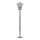 Nordlux - Buitenlamp BLOKHUS 1x E27/60W/230V IP54 zilverkleurig 92 cm