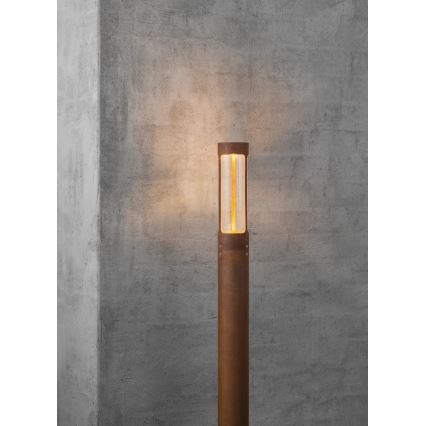 Nordlux - Buitenlamp HELIX 1xGU10/8W/230V IP44, roestkleurig, 80 cm