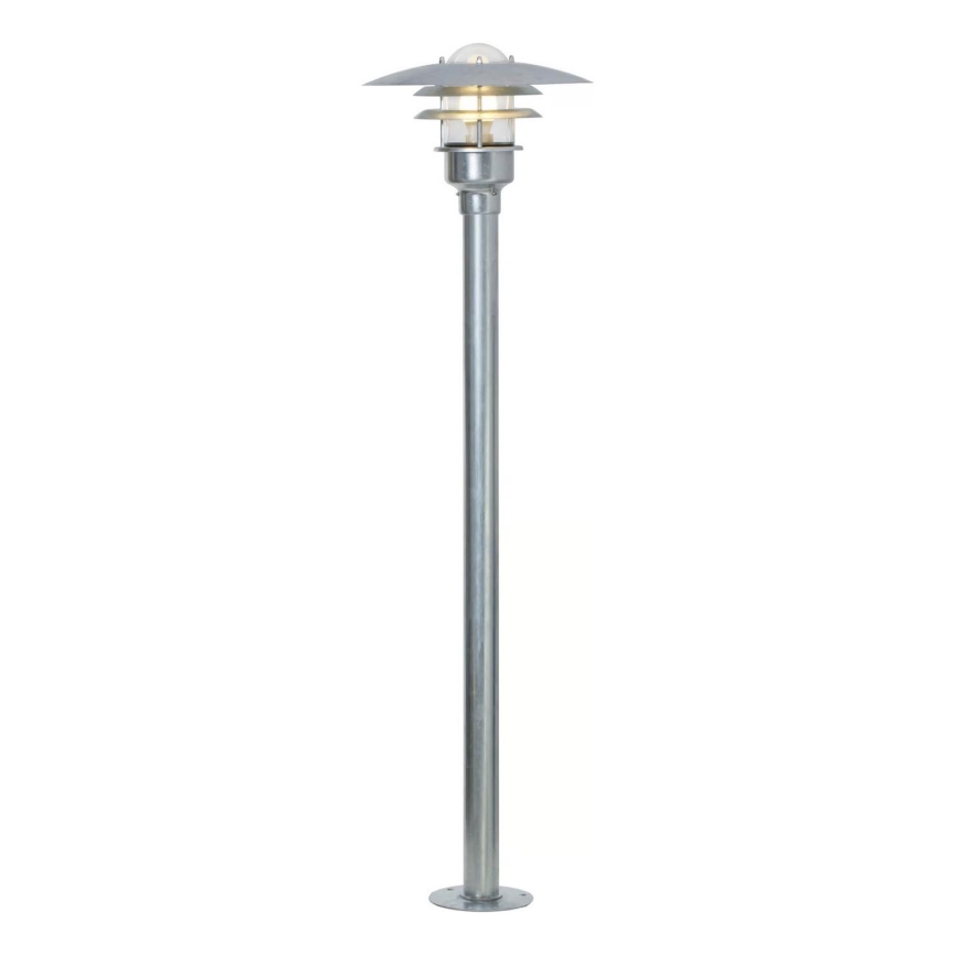 Nordlux - Buitenlamp LONSTRUP 1xE27/60W/230V IP44 mat chroom 116 cm