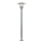 Nordlux - Buitenlamp LONSTRUP 1xE27/60W/230V IP44 mat chroom 116 cm