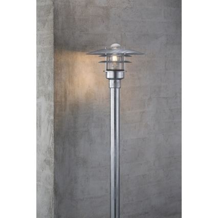 Nordlux - Buitenlamp LONSTRUP 1xE27/60W/230V IP44 mat chroom 116 cm
