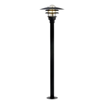 Nordlux - Buitenlamp LONSTRUP 1xE27/60W/230V IP44 zwart 116 cm