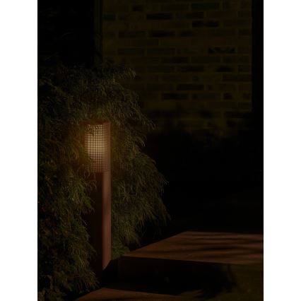 Nordlux - Buitenlamp SIDARA 1xE27/15W/230V IP44 95 cm bruin