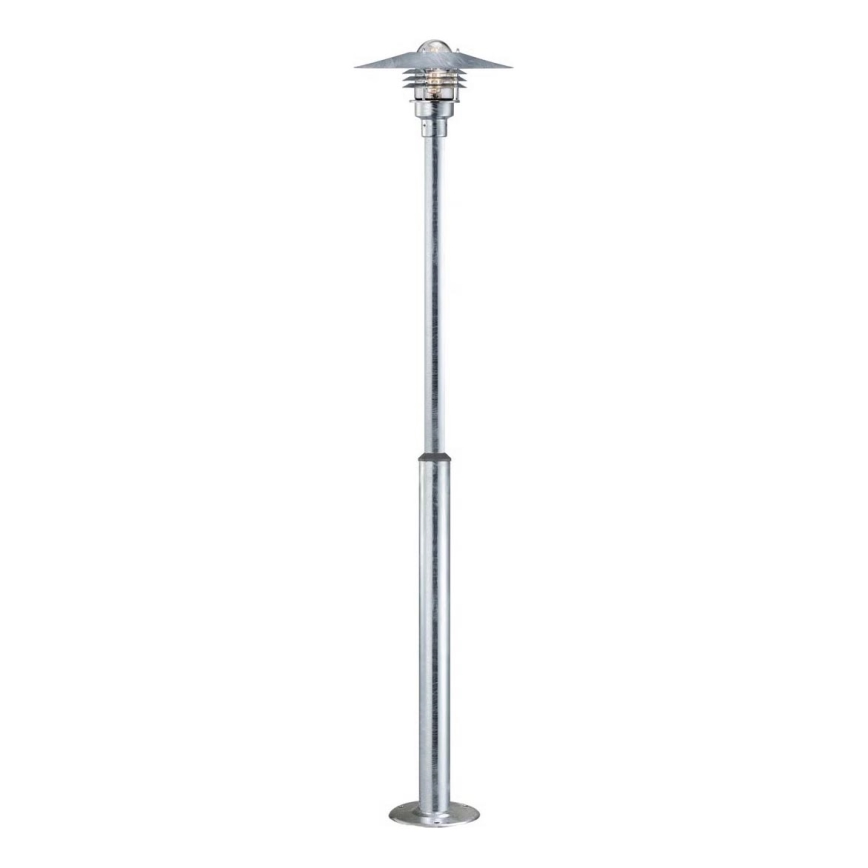 Nordlux - Buitenlamp VEJERS 1xE27/60W/230V IP54 zilver