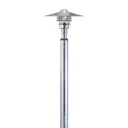 Nordlux - Buitenlamp VEJERS 1xE27/60W/230V IP54 zilver