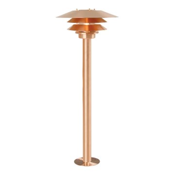 Nordlux - Buitenlamp VENO 1xE27/60W/230V IP54 koperen