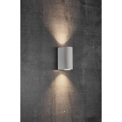 Nordlux - Buitenmuurlamp CANTO 2xGU10/28W/230V IP44 wit