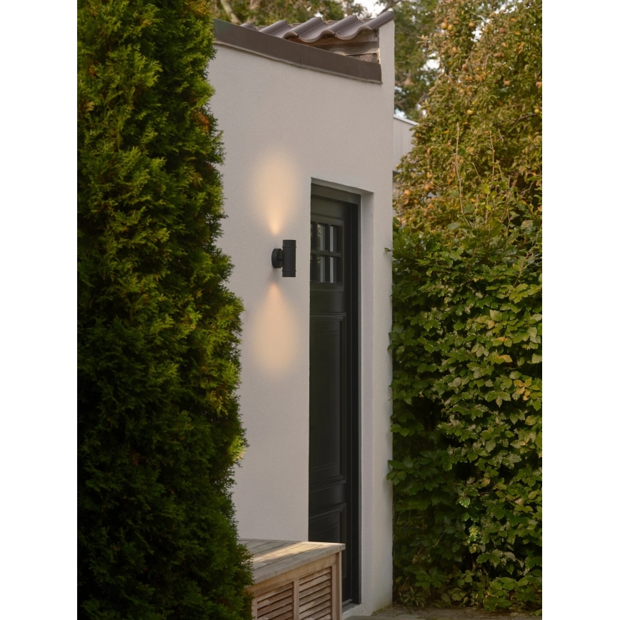 Nordlux - Buitenwandlamp ARTILUS 2xGU10/25W/230V IP54