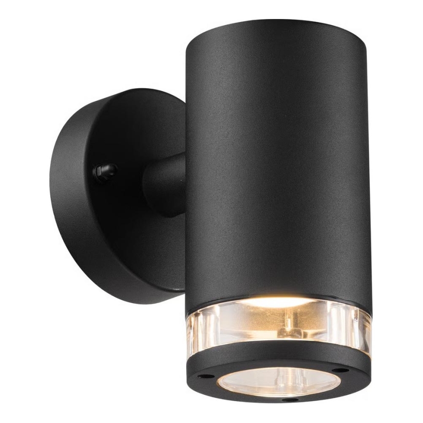 Nordlux - Buitenwandlamp BIRK 1xGU10/28W/230V IP44 zwart