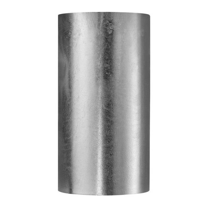 Nordlux - Buitenwandlamp CANTO 2xGU10/28W/230V IP44 zilver