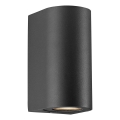 Nordlux - Buitenwandlamp CANTO 2xGU10/28W/230V IP44 zwart
