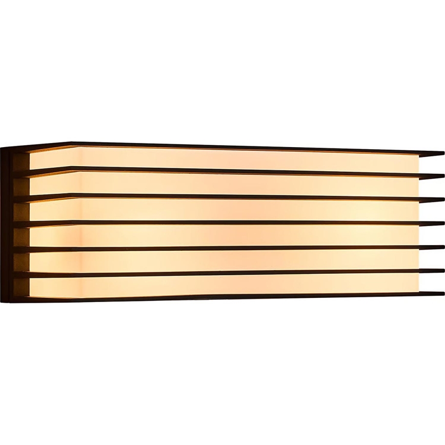 Nordlux - Buitenwandlamp FLUCTUS 2xE27/15W/230V IP44