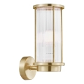 Nordlux - Buitenwandlamp LINTON 1xE27/15W/230V IP54 messing