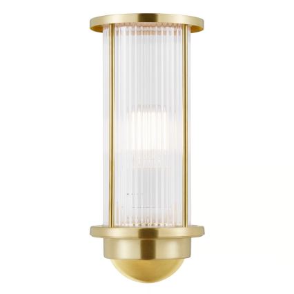 Nordlux - Buitenwandlamp LINTON 1xE27/15W/230V IP54 messing