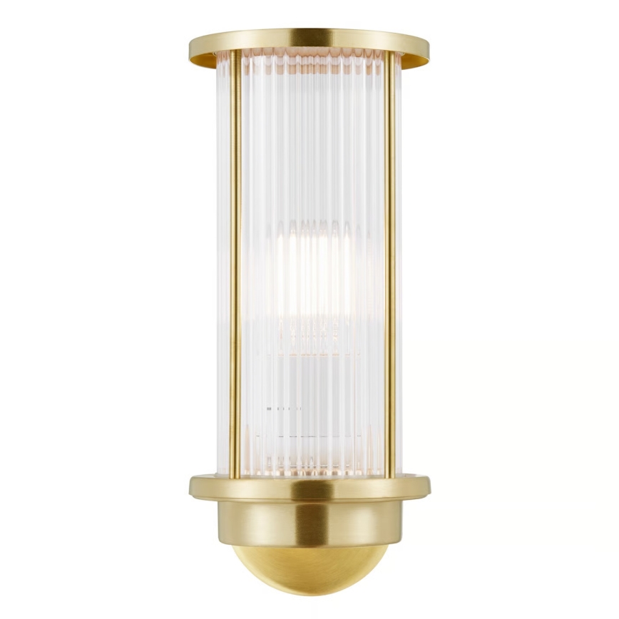 Nordlux - Buitenwandlamp LINTON 1xE27/15W/230V IP54 messing