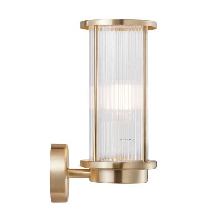 Nordlux - Buitenwandlamp LINTON 1xE27/15W/230V IP54 messing