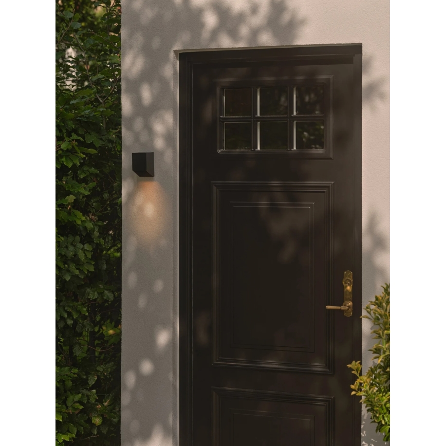 Nordlux - Buitenwandlamp NIKO 1xGU10/25W/230V IP54 zwart