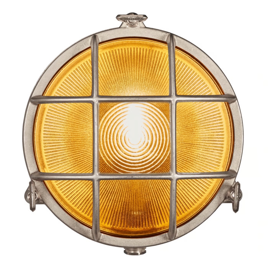 Nordlux - Buitenwandlamp POLPERRO 1xE27/12,5W/230V IP64 grijs